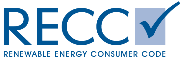 RECC Renewable Energy Consumer Code Accredited