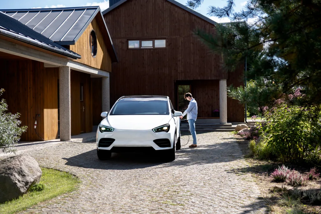 Home electric vehicle charging in devon