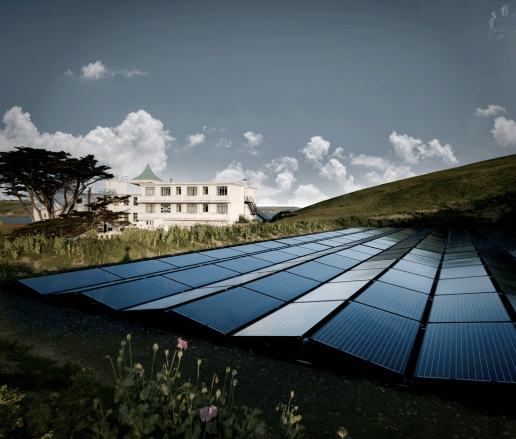 Solar Power for Devon Hotels Burgh Island Hotel